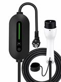 Mobiele EV lader 3.7kW Type 2 zwart Schuko plug & play