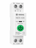 Smart MCB Automatic WiFi DIN Rail 1-63A with Energy Measurement kWh Meter