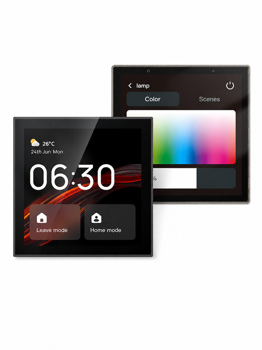 T6E Smart Control Panel 4 inch – Zigbee & WiFi Hub | Tuya Smart Home