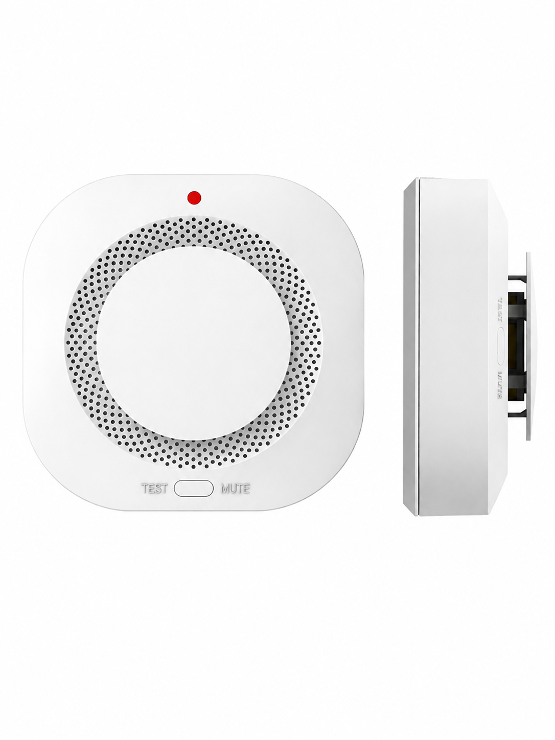 Slimme Rookmelder WiFi of Zigbee - 80dB Alarm - LED Indicatie - App Meldingen - Batterij