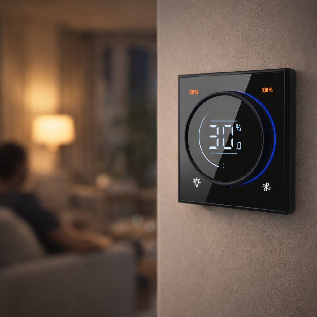 Smart Dimmer Schakelaar – WiFi Touch Dimmer - Tuya Smart Life