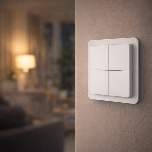 Zigbee Scene Button – 4 Knops Smart Switch | Tuya Smart Life