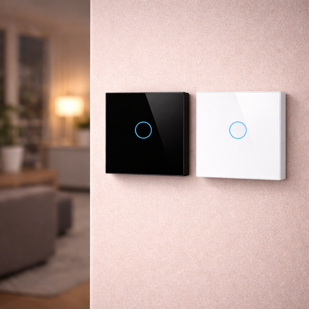 Smart Wall Switch 1-Gang – WiFi / Zigbee Lichtschakelaar | Tuya Smart Life