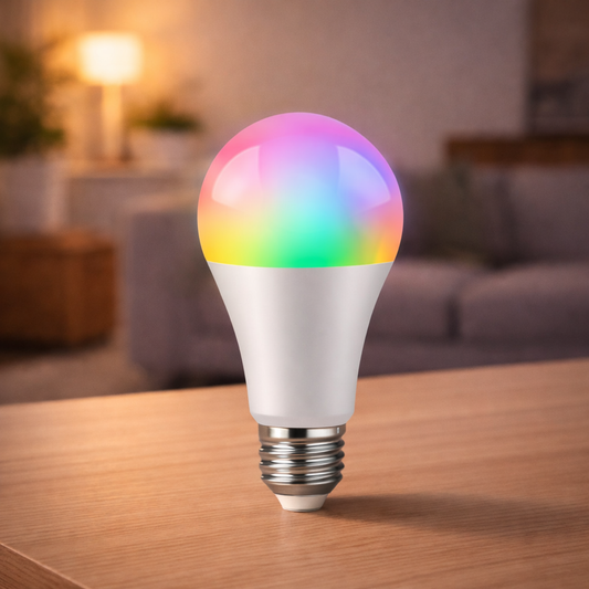 E27 Smart LED Lamp RGB + CCT (WiFi) – Dimbaar – Tuya Smart Life – Alexa & Google