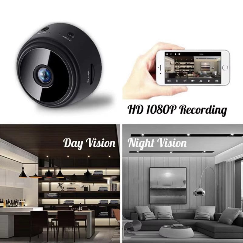 Mini WiFi Camera HD - Eigen App (geen Tuya) - Bewegingsdetectie - Live View