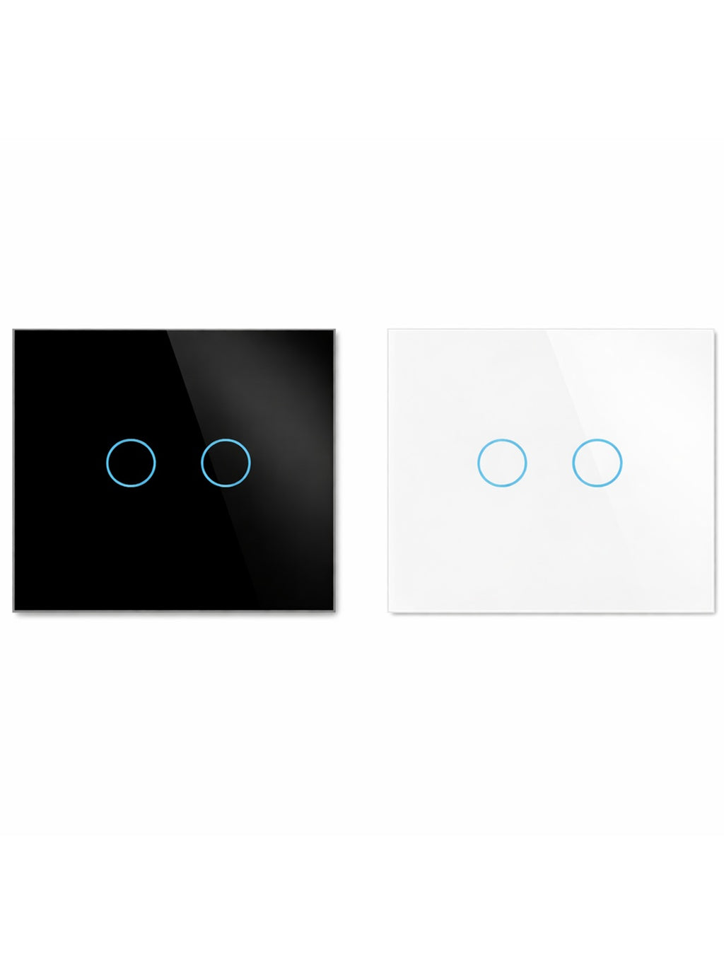 Smart Wall Switch 2-Gang – WiFi / Zigbee Lichtschakelaar | Tuya Smart Life