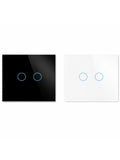 Smart Wall Switch 2-Gang – WiFi / Zigbee Lichtschakelaar | Tuya Smart Life