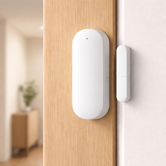 Slimme Deur- & Raamsensor WiFi of Zigbee - App Control - Alexa & Google - Batterij