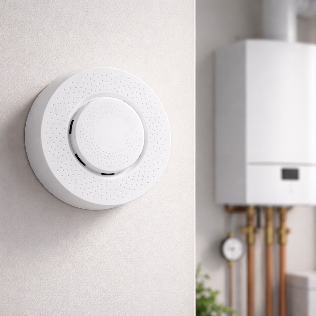 Slimme Luchtkwaliteitsmeter 5-in-1 – WiFi & Zigbee - Tuya - Smart Life