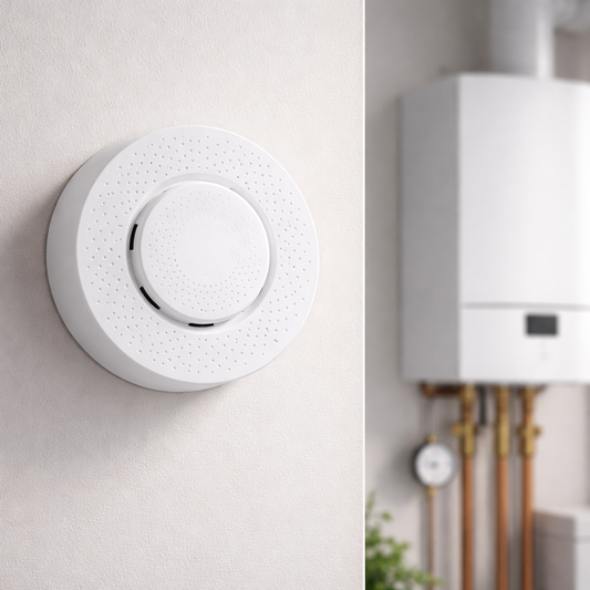 Slimme Luchtkwaliteitsmeter 5-in-1 – WiFi & Zigbee - Tuya - Smart Life